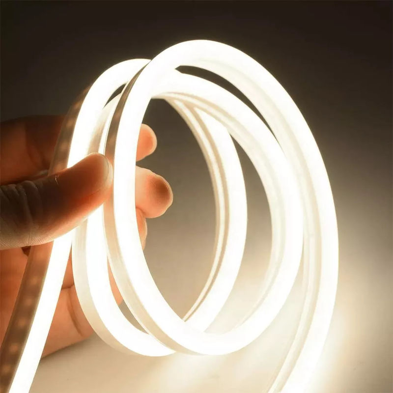 Arte de la pared moda luz de neón decoraciones de silicio flexibles 12v 24v 360 grados lámpara de noche Led luz de neón para casa fiesta luces de neón