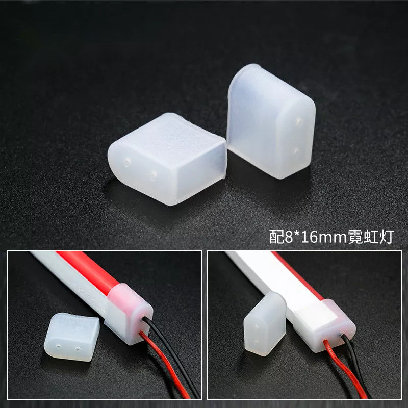 Arte de la pared moda luz de neón decoraciones de silicio flexibles 12v 24v 360 grados lámpara de noche Led luz de neón para casa fiesta luces de neón