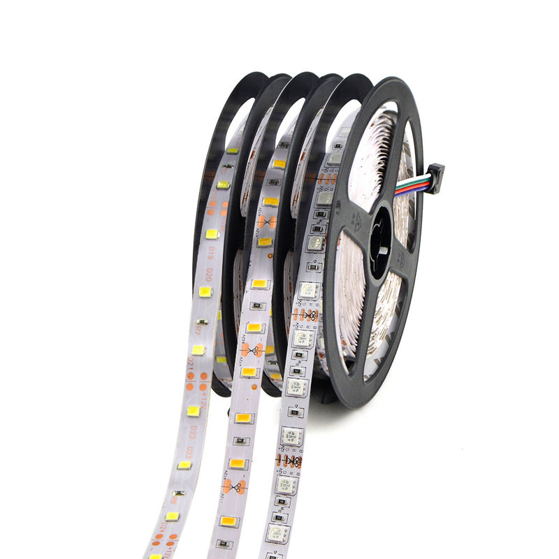 SMD5050 LED Strip Lights RGB con control remoto Dimmable 5M 60leds No resistente al agua 12V Led Strip para KTV
