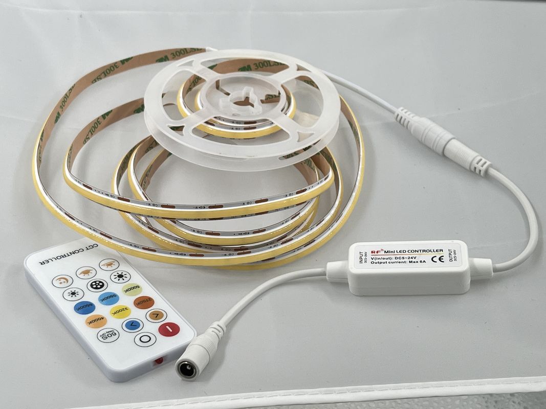 90 CRI COB 560leds CCT LED de 8 mm para ahorrar energía