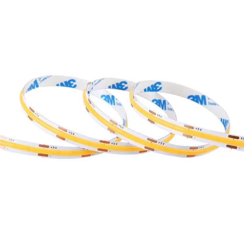 300LEDs Dampproof Personalizable 90Ra Sin tensión COB LED con 4cm de longitud de corte para la iluminación del hogar
