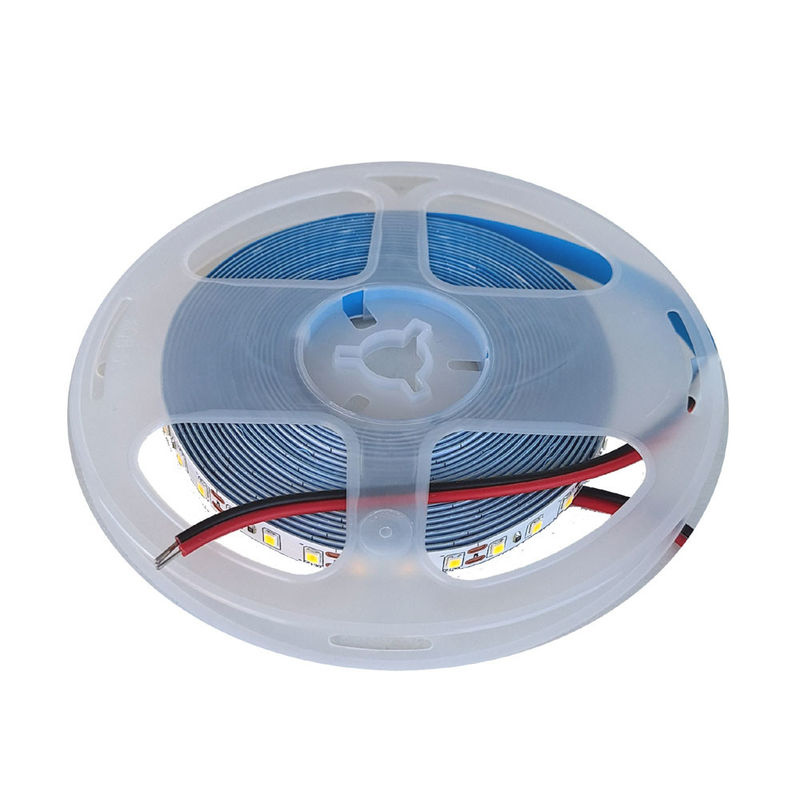 PCB blanco no impermeable 2835 LED de banda 120LED de emisión de color 3000K/4000K/6000K 5m/rollo 120° Ángulo del haz