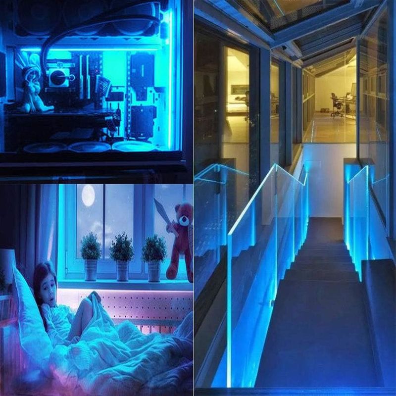 12V 240LEDS SMD 2835 LED Strip Light 1200LEDs 16.4Ft No resistente al agua Colores Rojo Verde Azul Naranja Para Barras