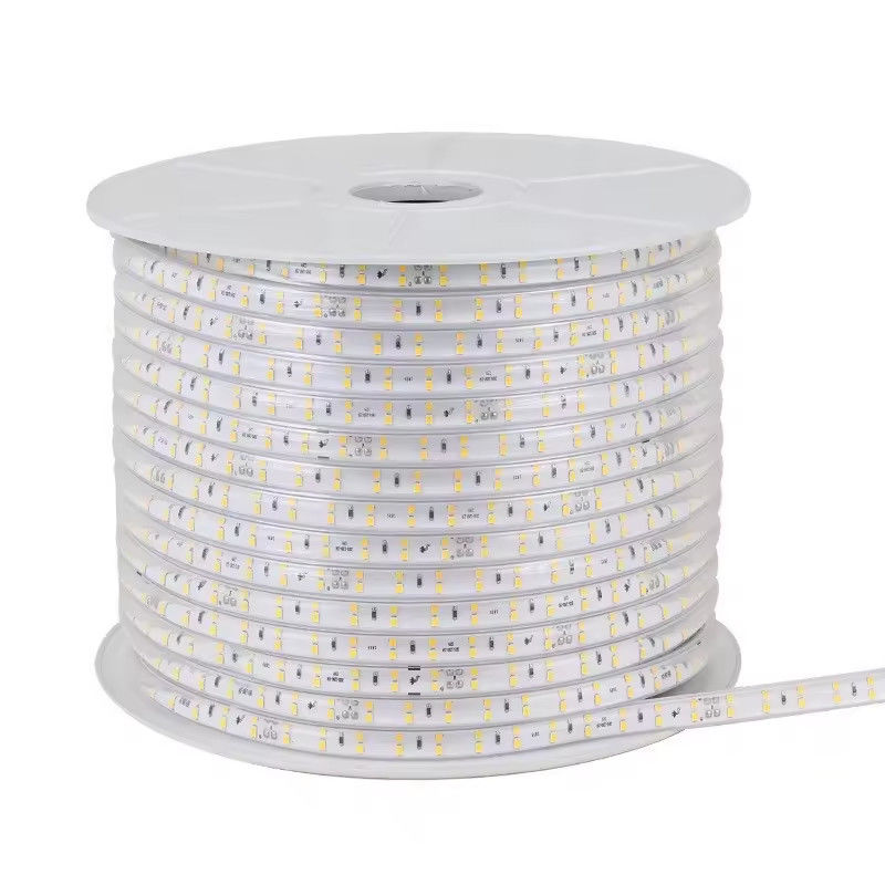 220-240V SMD2835 120D 10W / M colorida tira LED con 80 Cri de larga vida útil CE / RoHS certificado en América del Sur