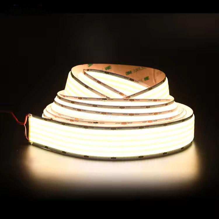 Nueva llegada super ancha de 30 mm de ancho 1600leds COB LED tira 5 filas 40W/M 90 CRI 2700K 6500K COB LED Lámparas de tira para interiores