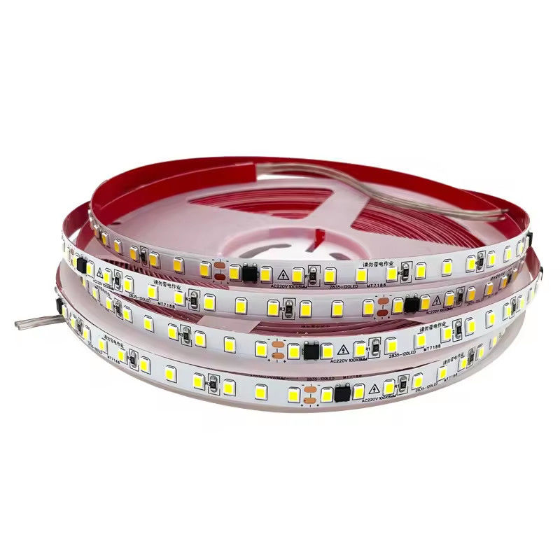 IP20 LED SMD 2835 120LEDS 110V Flexible LED Strip ¿Puedes cortar las luces de la franja de Led Hot Sell en América del Sur