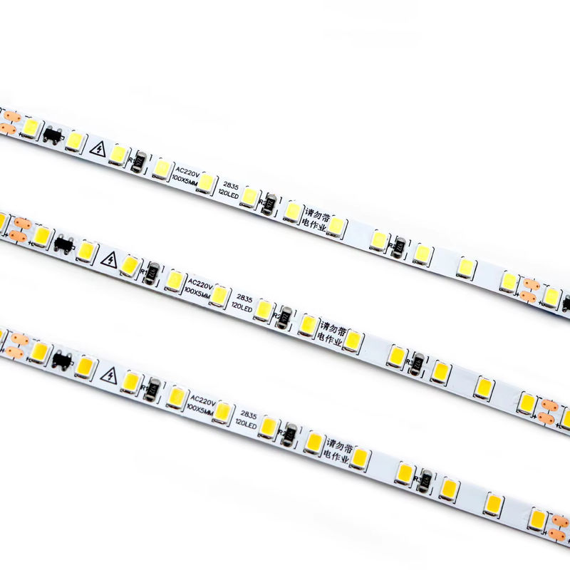 IP20 SMD2835 240LEDS 2 filas 110V Luces de banda LED atenuables para habitaciones en América del Sur