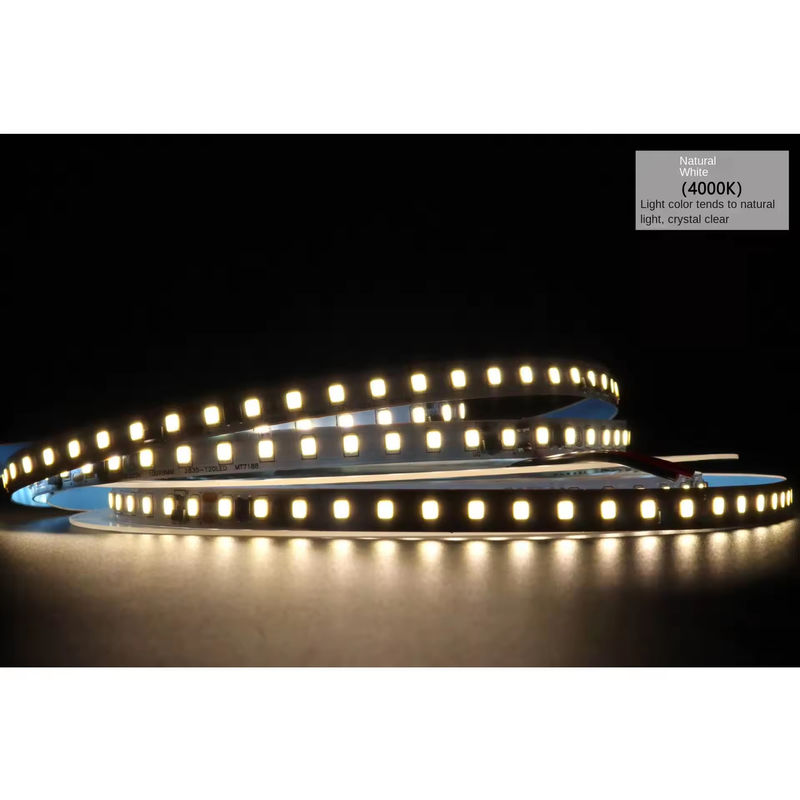 Interior de alta tensión suave LED luces de banda resistente al agua 230v 220v Blanco caliente 3000k 4200k 6500k LED luz de banda