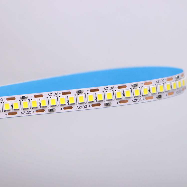 5M luz de banda LED PCB blanco 2835 Chip IP20 80Ra 12V 24V Iluminación de banda LED