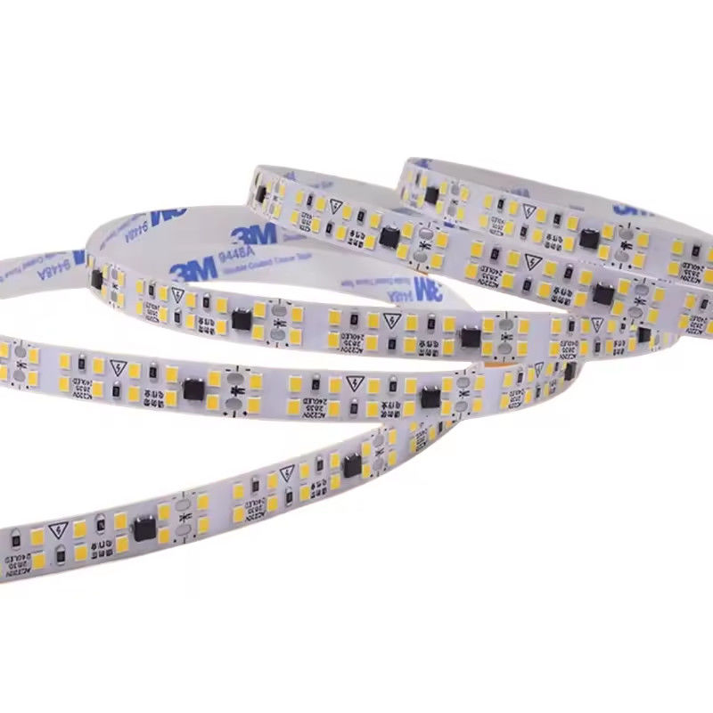 Sin conductor Alta tensión 220V Sin conductor Franja de luz autoadhesiva 240leds smd 2835 IP67 IP65 Luz de línea decorativa