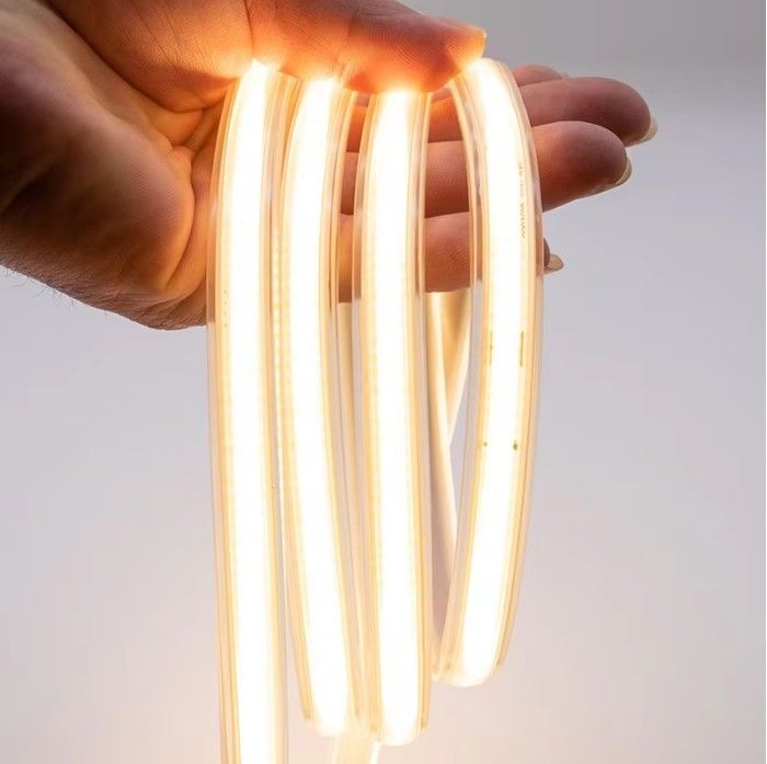 288 LEDs de alta tensión 110V 220V flexible COB luz de banda 2700K 3000K 4000K 6000K