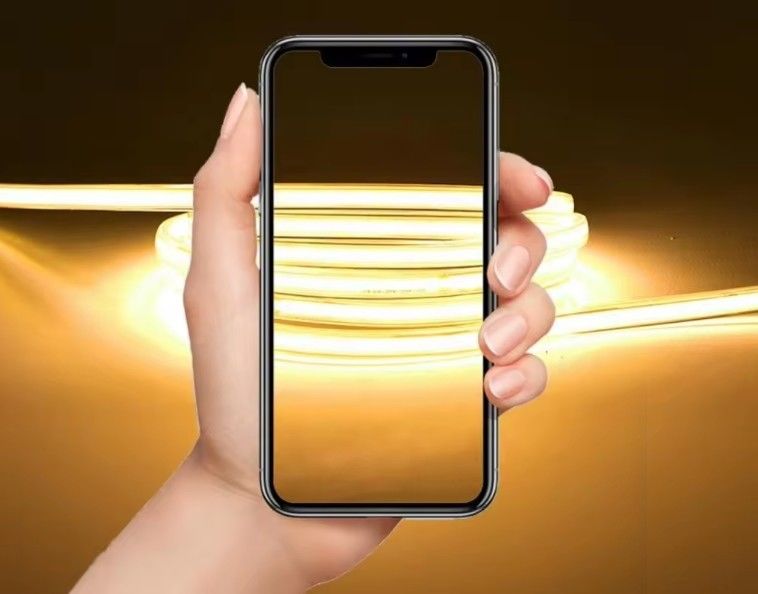 alta tensión COB luz de banda LED de exteriores resistente al agua fábrica precio al por mayor