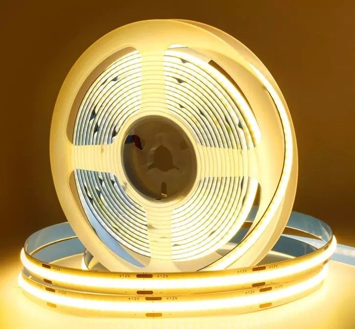 Decoración de interiores y exteriores Profil resistente al agua Luz COB LED con control de sensores
