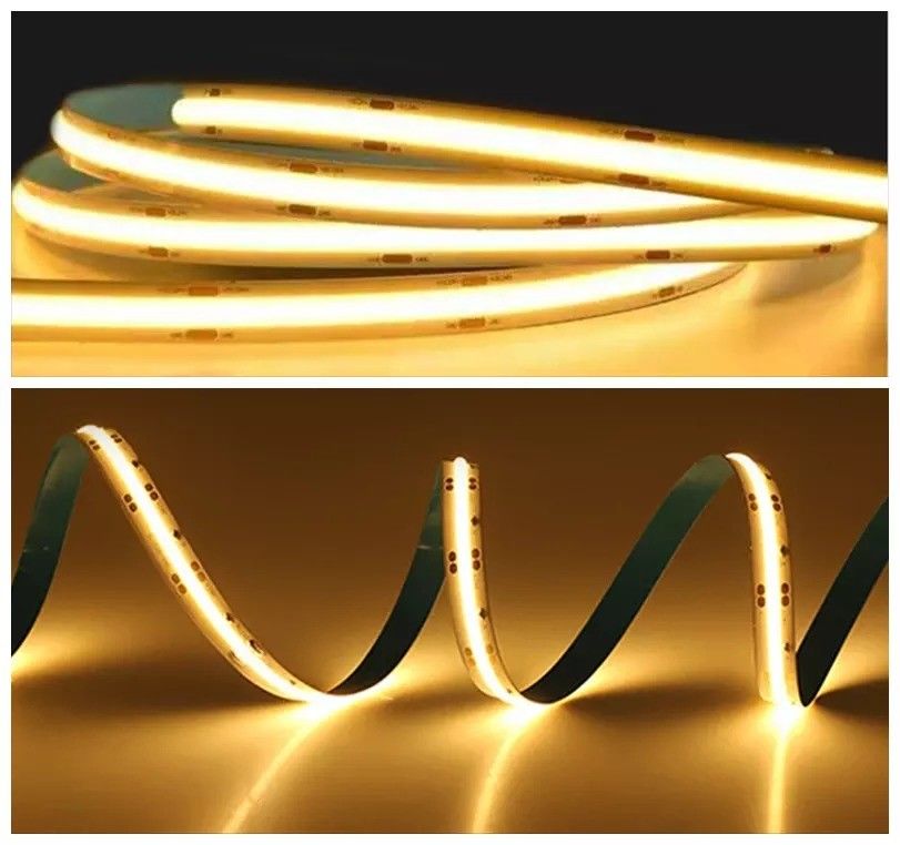 Decoración de interiores y exteriores Profil resistente al agua Luz COB LED con control de sensores