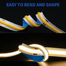 COB LED 10W 12W 110LM 320d/m Double PCB DC 12V 24V 220V CRI 90Ra 10metros de ancho de banda de personalización de adaptación gratuita
