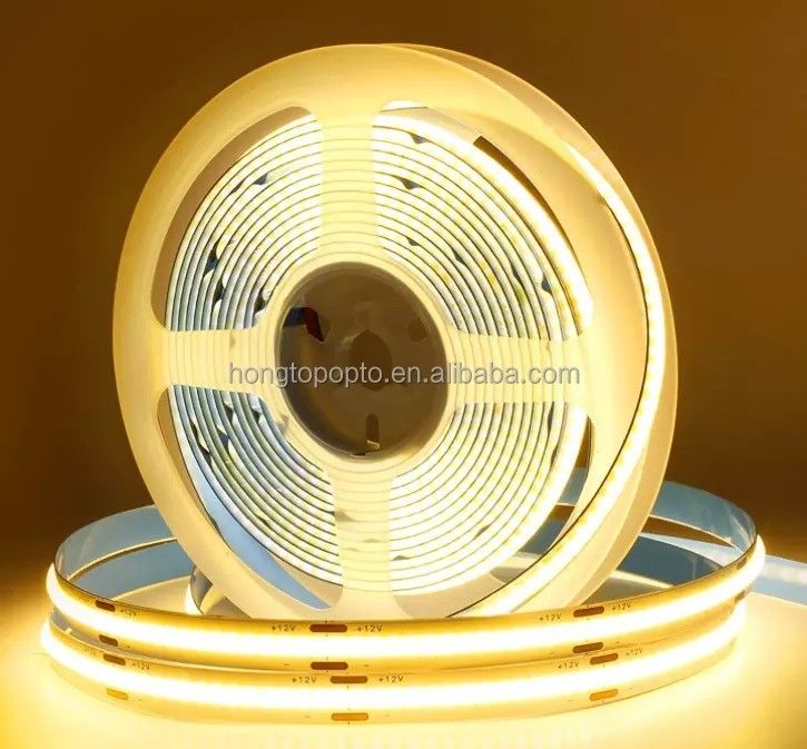 Decoración de interiores y exteriores COB LED Strip Light Alto CRI 280 320/480 Control remoto