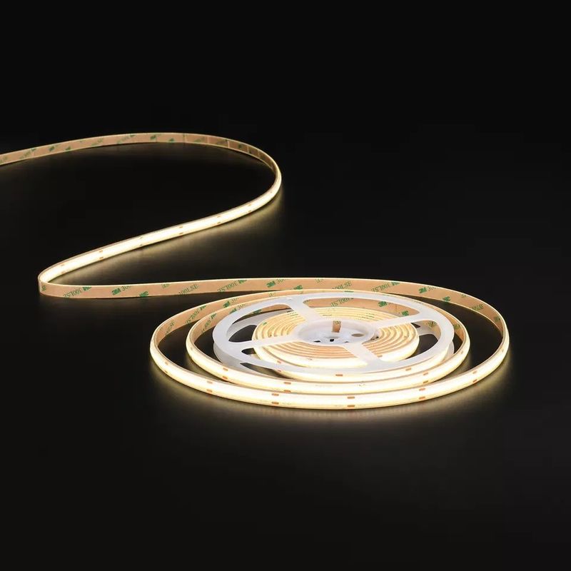 Bandas LED COB de doble PCB de bajo voltaje para decoración interior y peso del producto de 0,2 kg
