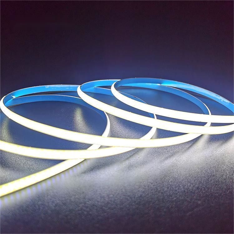 CE ROHS aprobado COB resistente al agua luz de banda con control de interruptor y alta densidad 320leds