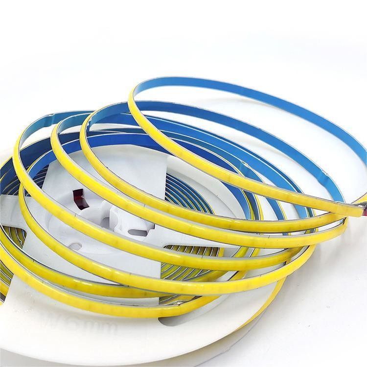 CE ROHS aprobado COB resistente al agua luz de banda con control de interruptor y alta densidad 320leds