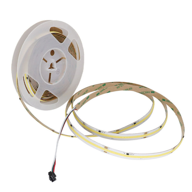 CE ROHS aprobado COB resistente al agua luz de banda con control de interruptor y alta densidad 320leds