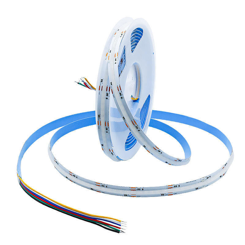 Cintas LED 5m/lot Smd 320 384 840leds/m Impermeable Flexible Cob Led Strip Dc 24v Ra90 RGBCCT 3000k 4000k 6000k