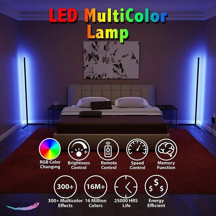 Home.hotel.lighting Lámpara de suelo LED decorativa para decoración de sala de estar moderna