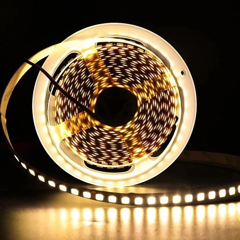 Calificación IP20 Iluminación para decoración de paisajes 5m 10m 12v 24v 220v Rgbw Cob Light Strip