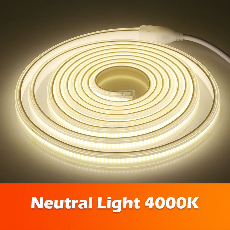 220v 280LEDs/m Blanco/Blanco Caliente/Blanco Neutro COB LED Strip CE RoHS 100m 50m Alta tensión