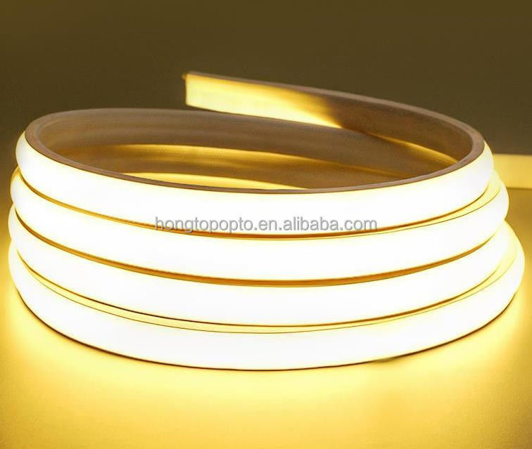 280 LEDs / metro 12v 24v 220v Rgbw Cob Light Strip Cob Led Longitud de la tira 50 metros / rollo