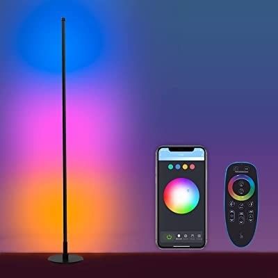 Luces de juegos Sala de estar Ambiente Luz de humor Rgb Decoración Luces nocturnas LED de pie Lámpara de suelo de esquina