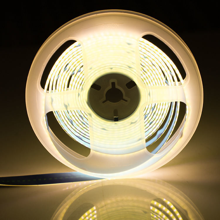 Bandas de LED COB con 60000 horas de vida útil DC12V/24V CRI90 320LED/m 110lm/W