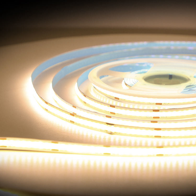 Bandas de LED COB con 60000 horas de vida útil DC12V/24V CRI90 320LED/m 110lm/W