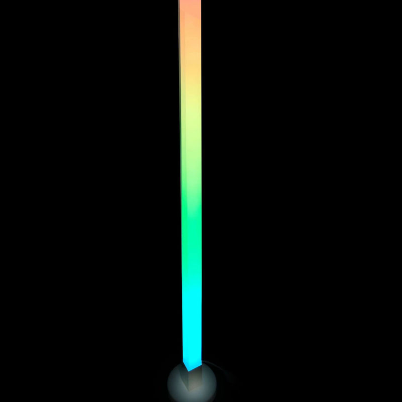 Iluminación decorativa de dormitorio 1.5m lámpara de suelo LED de cambio de color con control remoto 2