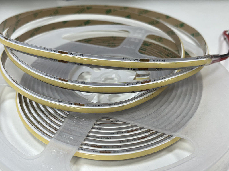 10w/m 560leds/m Smart COB LED Strip W WW 2700K 6000K FPC chip resistor para la iluminación