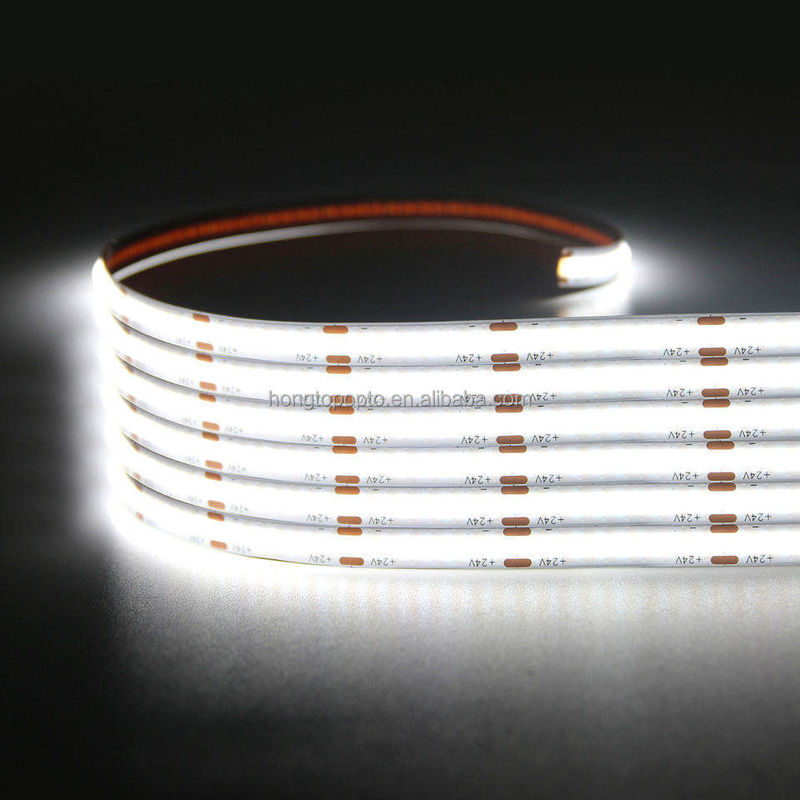 10w/m 560leds/m Smart COB LED Strip W WW 2700K 6000K FPC chip resistor para la iluminación