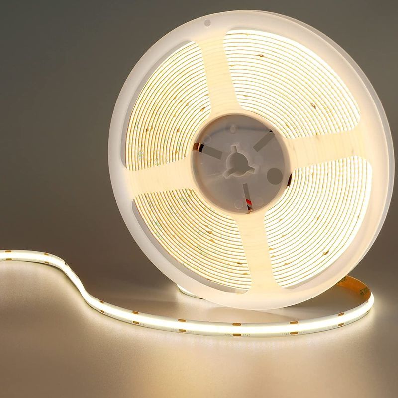 Cob Led Strip Cob Light Strip 5V 12V 24V Personalizado 50000 horas Duración de vida 0,15 kg