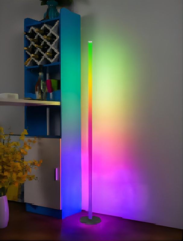 Europa Apartamento de diseño moderno proyección de puesta de sol luz de suelo LED para la decoración del salón