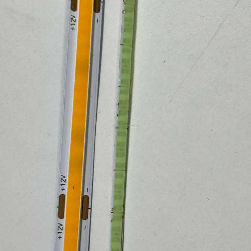 COB LED Strip 12V 1CM de corte 3MM de ancho ultra delgado 5MM 100lm CRI90 3 320LEDs de doble PCB