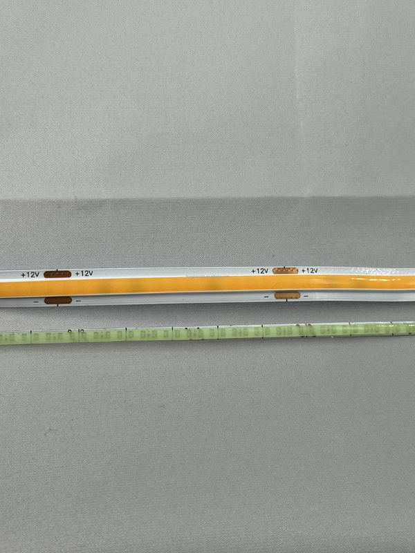 COB LED Strip 12V 1CM de corte 3MM de ancho ultra delgado 5MM 100lm CRI90 3 320LEDs de doble PCB
