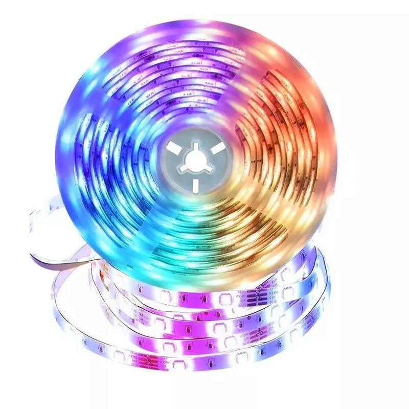 12V 5V 2835 5050 RGB WIFI Tuya Smart LED Light Strips Sincronización de música para decoración de hogares inteligentes