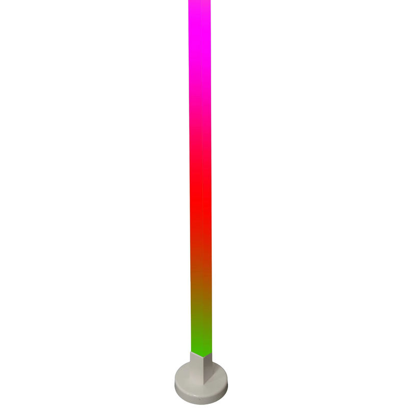 2023 Diseño de iluminación de hogar inteligente lámpara de piso de esquina para iluminación interior decorativa moderna