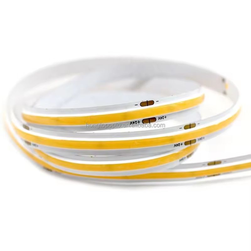 Bandas de LED COB DC24V CRI90 312LEDs/m IP33 IP40 IP44 con iluminación completa estable de 10m