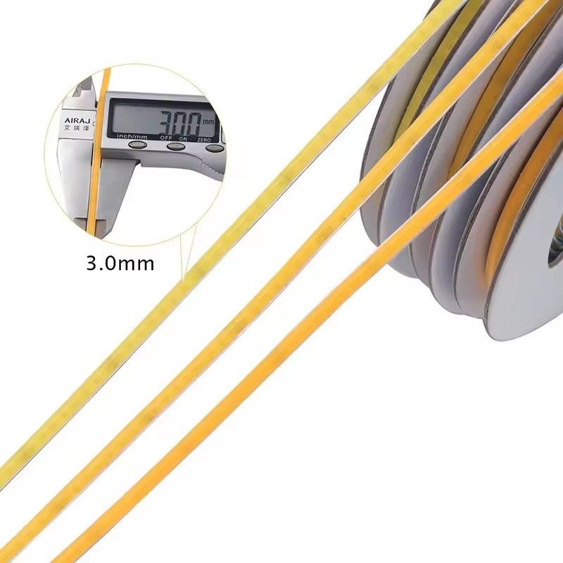 COB CRI 90 8MM 5MM LED Light Strip para la ventana delantera de la tienda Double PCB Support Dimmer