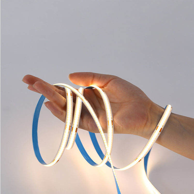 COB CRI 90 8MM 5MM LED Light Strip para la ventana delantera de la tienda Double PCB Support Dimmer