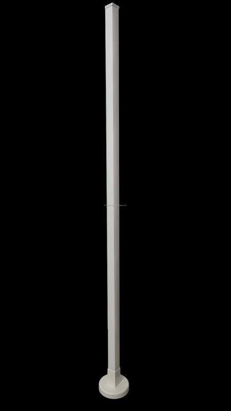 Luz de esquina LED de cambio de color RGB para iluminación decorativa del suelo 35*35*1500mm
