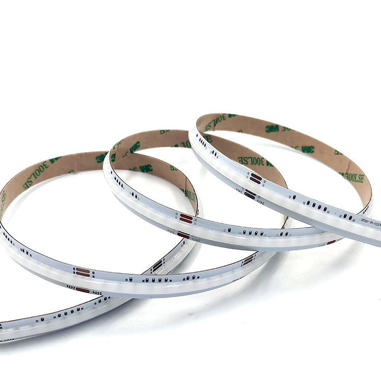 12V 24V baja tensión Cob Led Strip Light RGB Perfecto para diseño de iluminación y circuitos