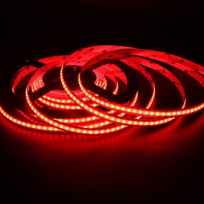 12v 24v 576LEDs RGB Temperatura del color Cob Led Strip Light Disminuible con y CRI Ra 90