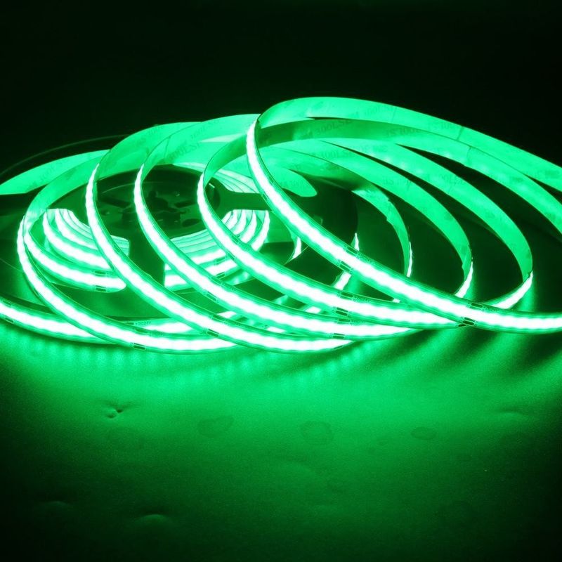 12v 24v 576LEDs RGB Temperatura del color Cob Led Strip Light Disminuible con y CRI Ra 90