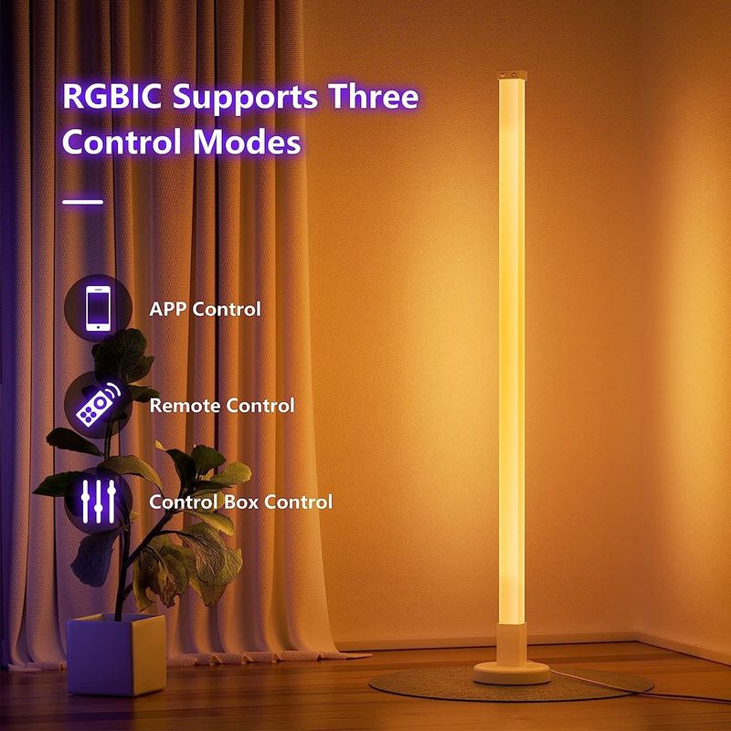 80 CRI Led Dormitorio Esquina Luz Ambiental con control remoto y función de carga