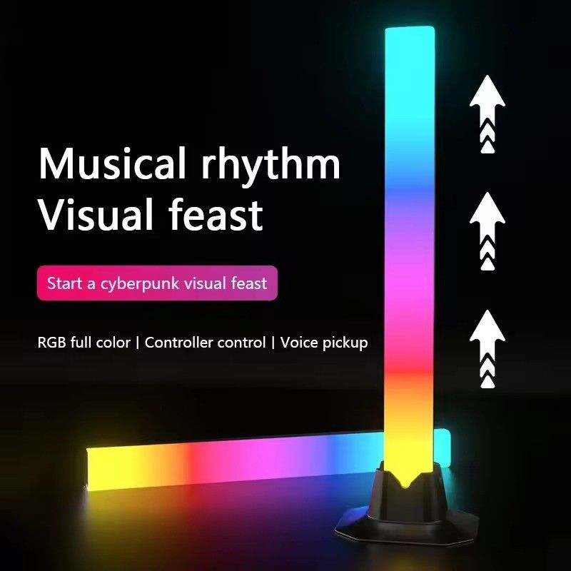 Música de colores Luz ambiental Led Bar Atmosfera de juegos Iluminación de salas de juego Música RGB Luz de ritmo